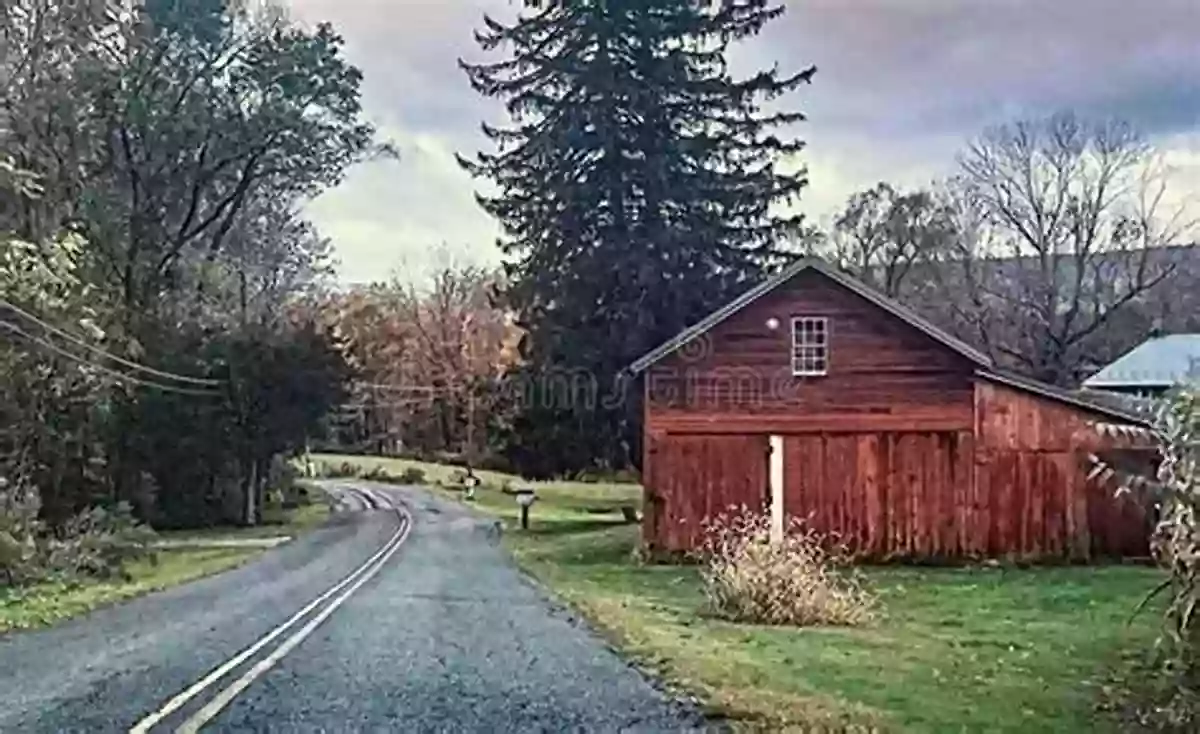 Weathered Red Barn Country Road Abc: An Illustrated Journey Through America S Farmland