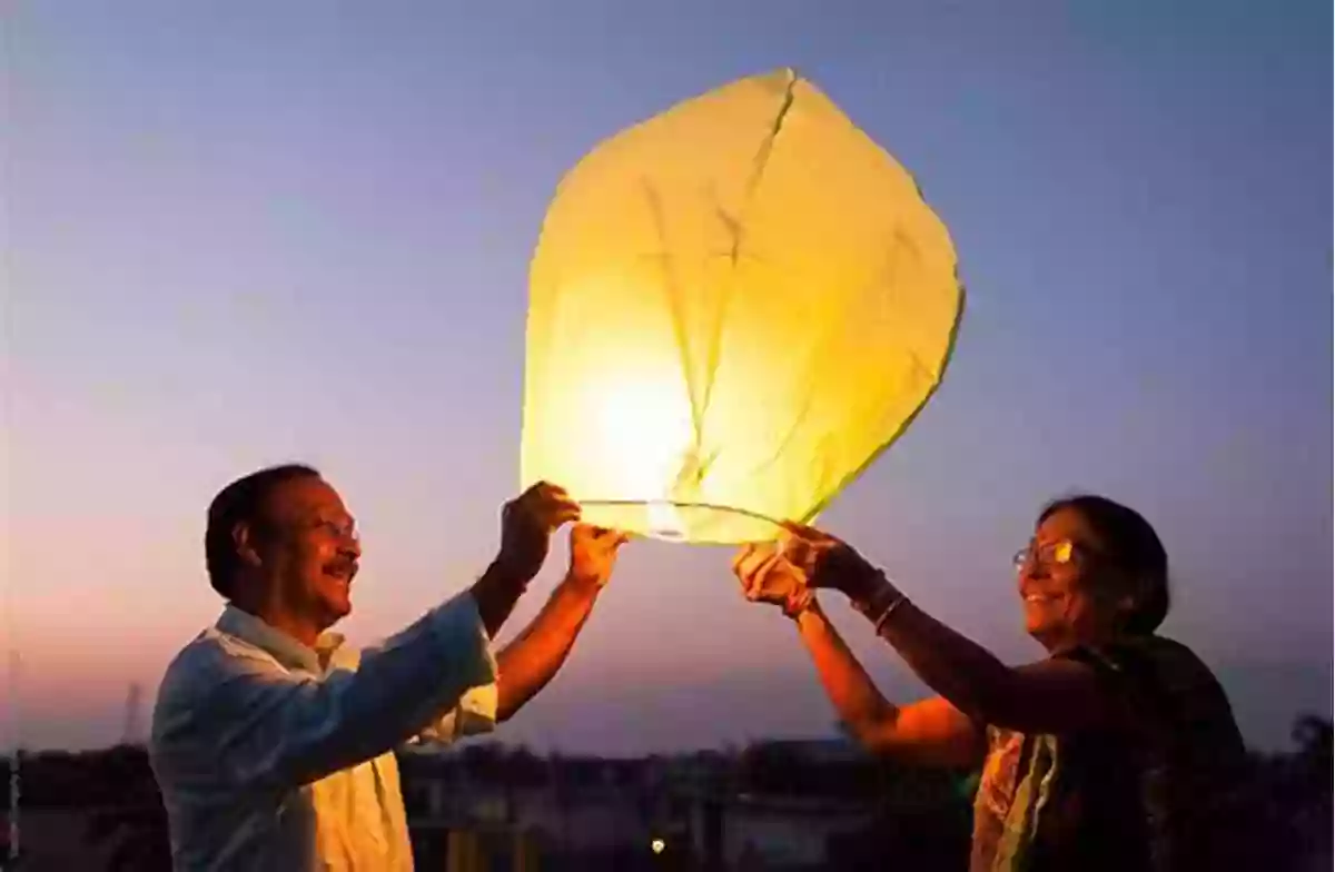 Woman Releasing Sky Lanterns, Symbolizing Letting Go Of Past Burdens Born Different: A Woman S Spiritual Journey Of Self Acceptance