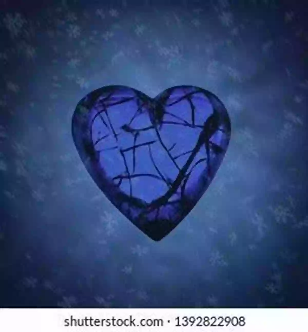 A Broken Heart Surrounded By Darkness, Symbolizing The Pain Of Loss A Caravan Of Homeless Dreams: Reflections On Love Loss Loneliness Identity