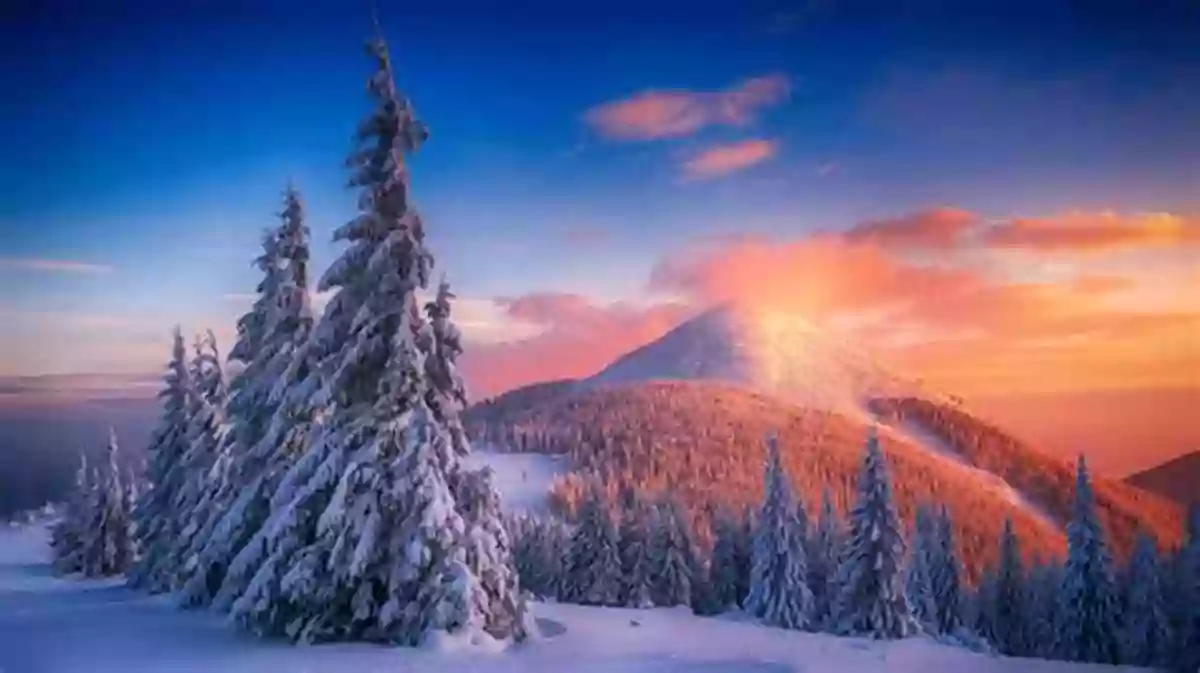 Breathtaking Winter Landscape With Snowy Mountains, Frozen Lakes, And Pine Trees Discover Nature In Winter (Discover Nature 6)