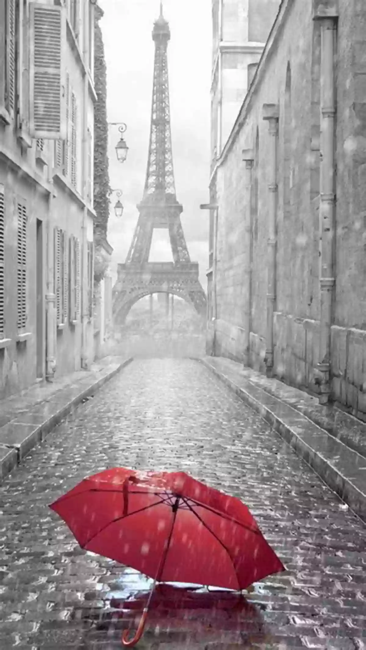 Cute Umbrella Walking On The Streets Of Paris With Eiffel Tower In The Background Pierre The Umbrella In Paris