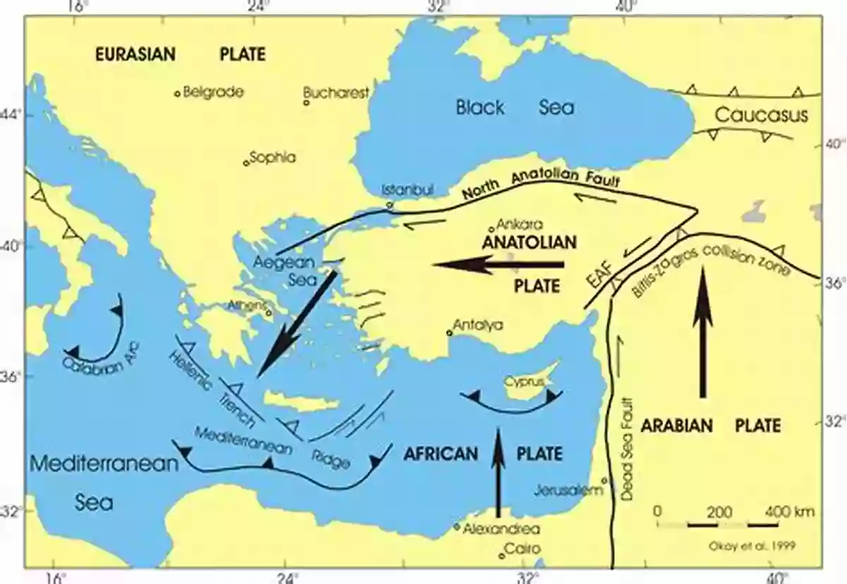 Fault Line Map In The Mediterranean And Middle East Earthquakes In The Mediterranean And Middle East: A Multidisciplinary Study Of Seismicity Up To 1900