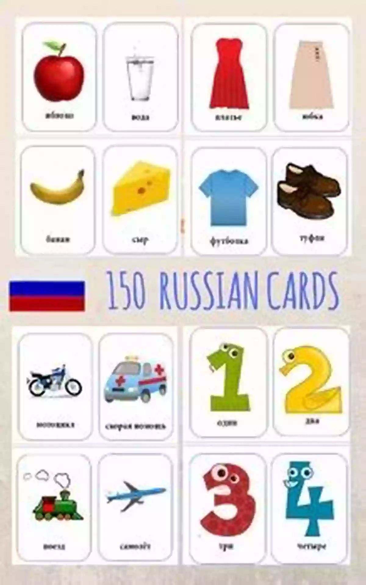 Flashcards With Russian Vocabulary Words My First Russian 50 Country Names Flags Picture With English Translations: Bilingual Early Learning Easy Teaching Russian For Kids (Teach Learn Basic Russian Words For Children 18)