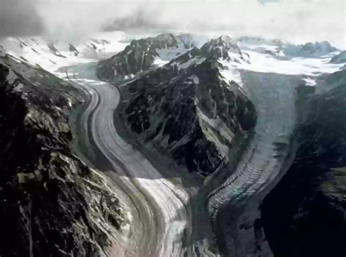 Majestic Glacier Slowly Carving Through Mountains Glacier On The Move Elizabeth Rusch