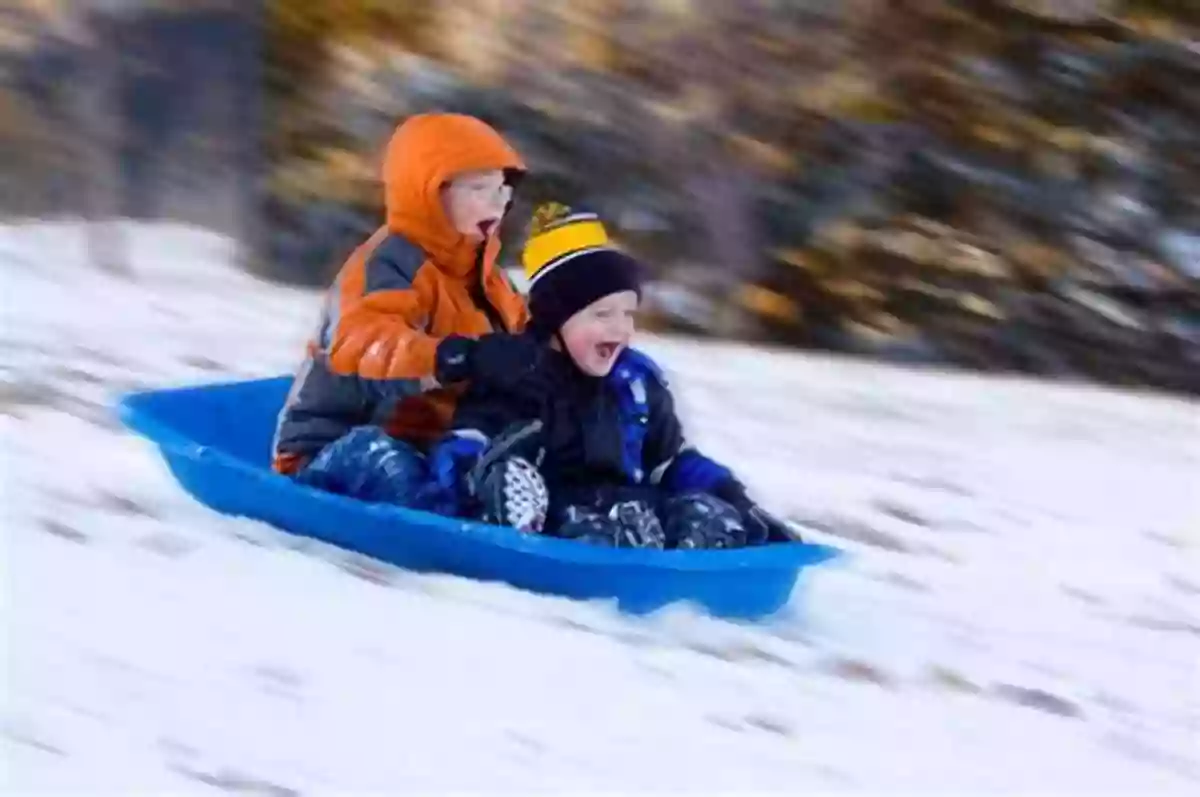 Sledding Kids Enjoying A Snowy Day Hooray For Snowy Days Susan Kantor