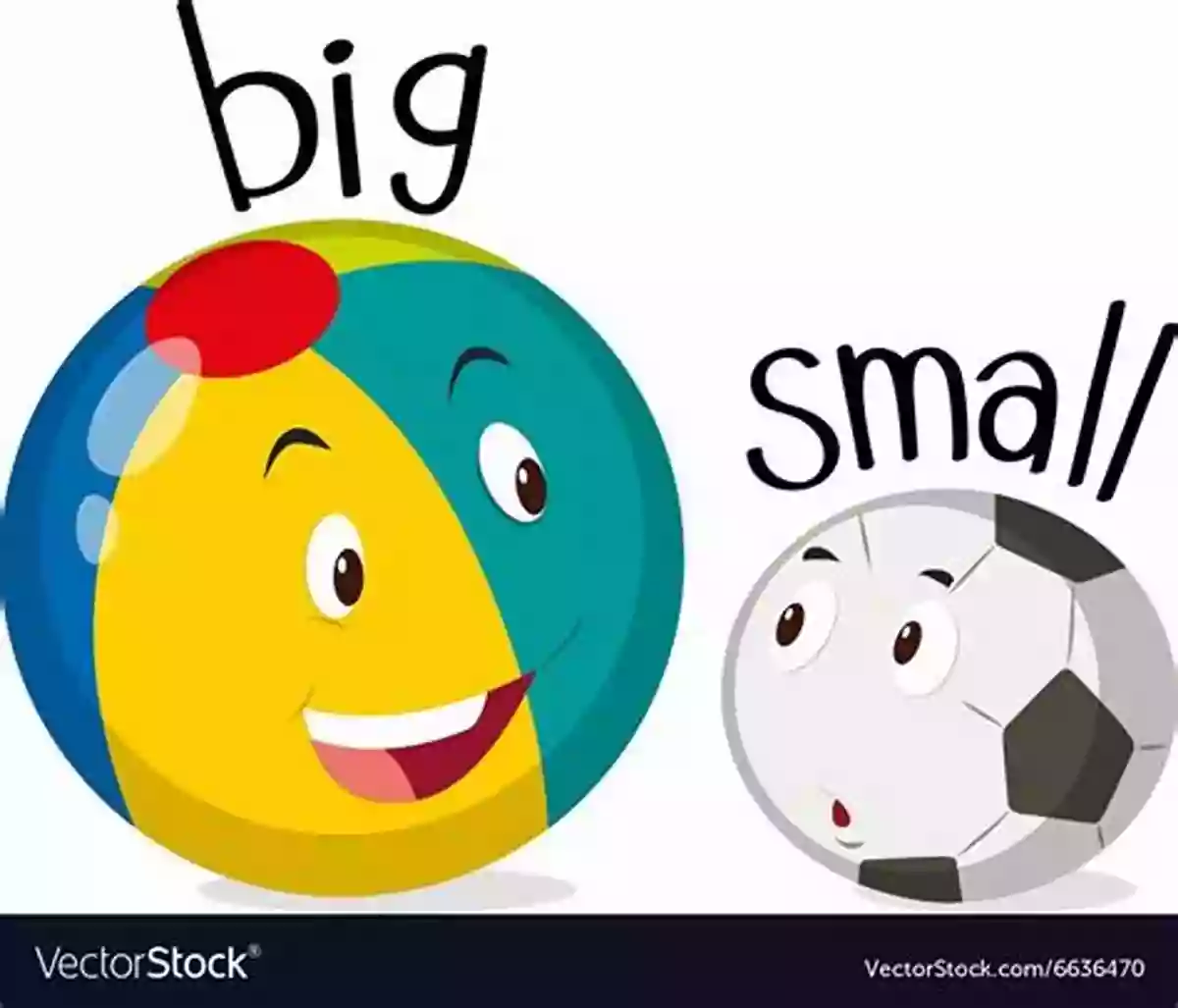 Two Friends, One Big And One Small, Walking Together Side By Side Big And Small Friends: Fun And Simple Early Learning Concepts For Pre Schoolers Aged 2 5